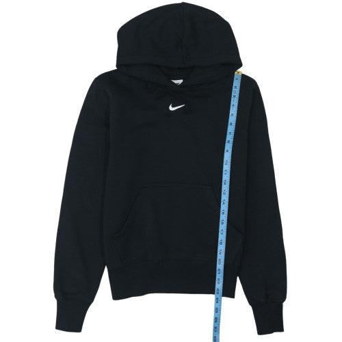Womens UK Size S Nike Black Pullover Hoodie