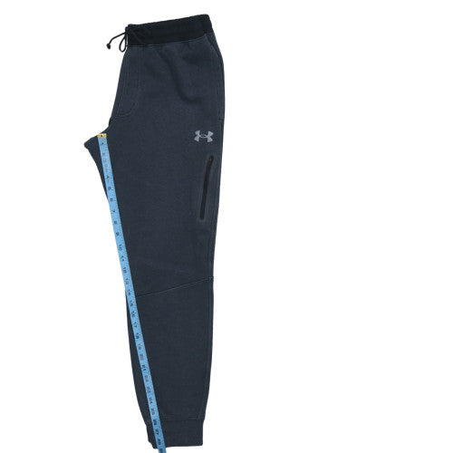 Mens UK Size M Under armour Relaxed Fit Jogger Black Trousers