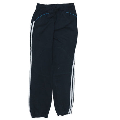 Adidas Boys Black Track Pants 10 Years Elastic Waist Pockets Joggers