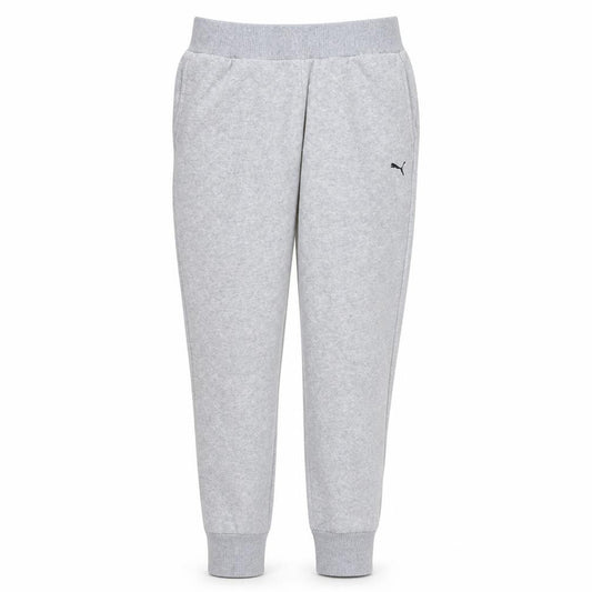 Puma Womens Grey Jogger Sweatpants Size 12 Comfortable Loungewear