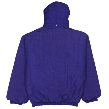SNC Women’s Purple Hooded Fur Trim Ski Parka Jacket Size 12