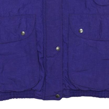 SNC Women’s Purple Hooded Fur Trim Ski Parka Jacket Size 12