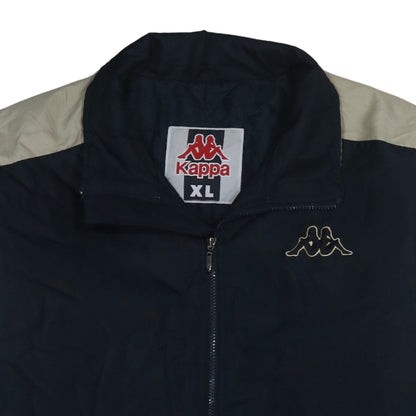 Kappa Men's Blue XL Full Zip Sports Jacket