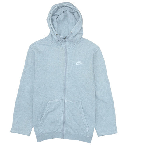 Mens UK Size M Nike Grey Full Zip Hoodie