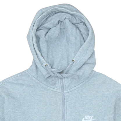 Mens UK Size M Nike Grey Full Zip Hoodie