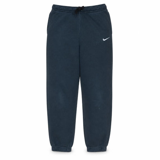 Nike Men's Blue Fleece Jogger Sweatpants Size S Drawstring Tapered Fit