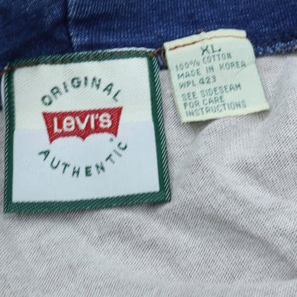 Mens UK Size XL Levi's Brown Pullover Hoodie