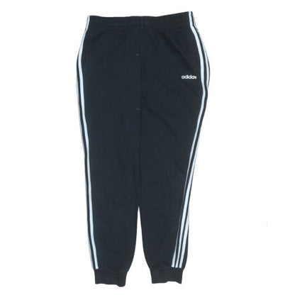 Womens UK Size 12-14 adidas Regular Fit Jogger Black Trousers