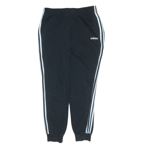 Womens UK Size 12-14 adidas Regular Fit Jogger Black Trousers