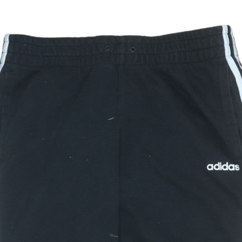 Womens UK Size 12-14 adidas Regular Fit Jogger Black Trousers