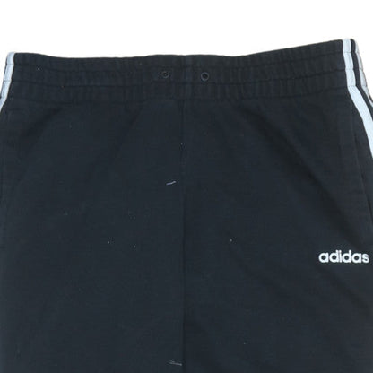 Womens UK Size 12-14 adidas Regular Fit Jogger Black Trousers