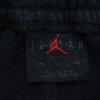 Mens UK Size 2XL Jordan Regular Fit Sweatpants Black Trousers