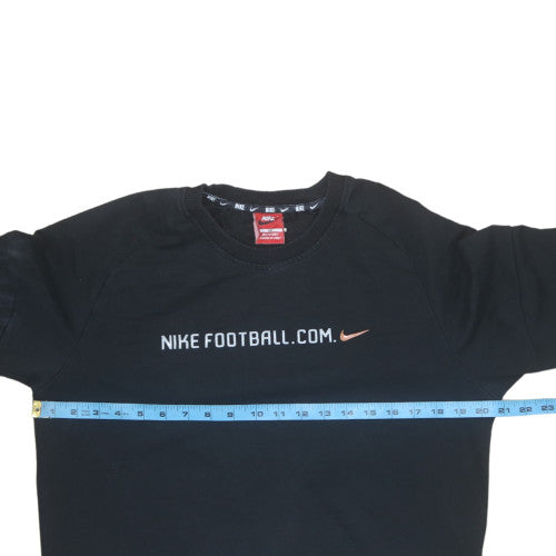 Mens UK Size 2XL Nike Black Pullover Sweatshirt