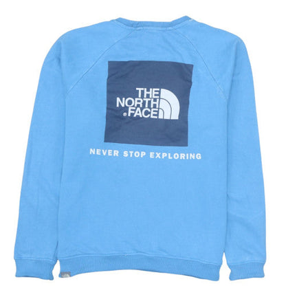 Mens UK Size L The North Face Blue Pullover Sweatshirt