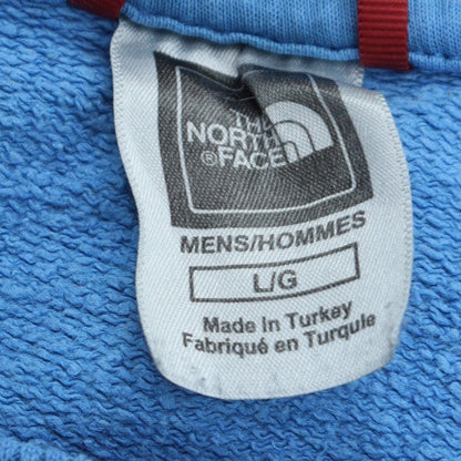 Mens UK Size L The North Face Blue Pullover Sweatshirt
