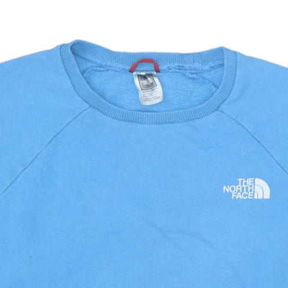 Mens UK Size L The North Face Blue Pullover Sweatshirt