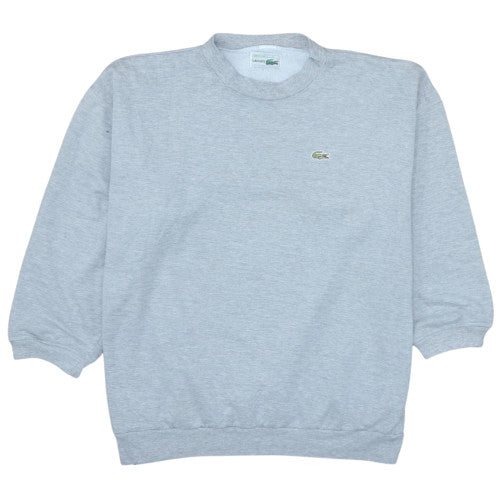 Mens UK Size XL Lacoste Grey Pullover Sweatshirt