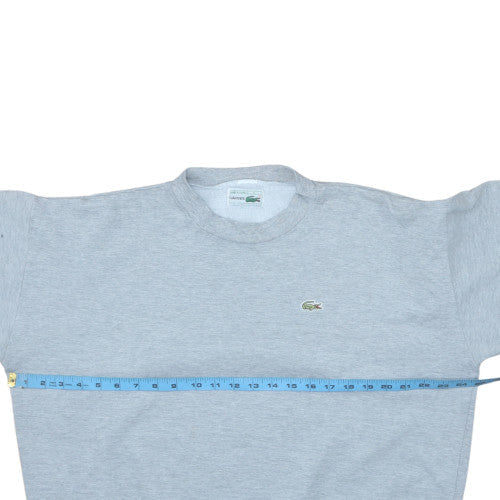 Mens UK Size XL Lacoste Grey Pullover Sweatshirt