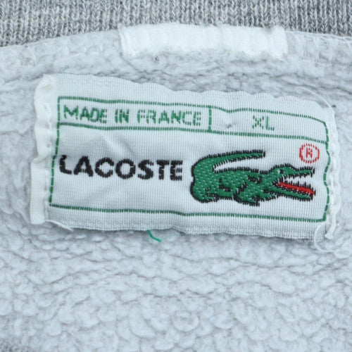 Mens UK Size XL Lacoste Grey Pullover Sweatshirt