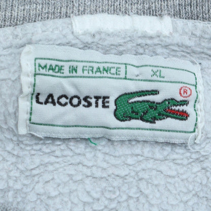Mens UK Size XL Lacoste Grey Pullover Sweatshirt