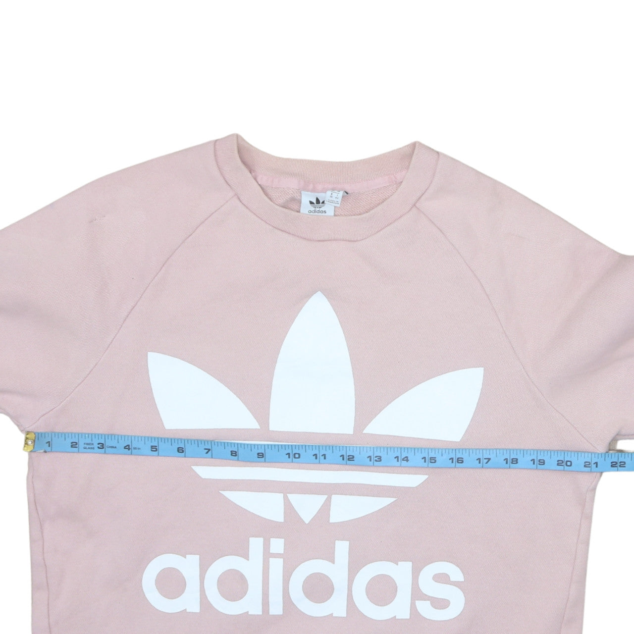 Womens UK Size 10 adidas Pink Pullover Sweatshirt