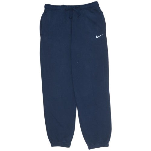 Mens UK Size L Nike Regular Fit Sweatpants Blue Trousers