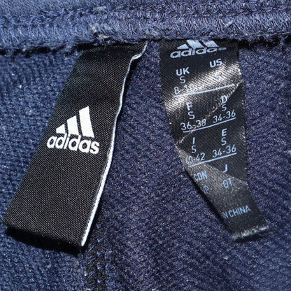 Womens UK Size S adidas Regular Fit Jogger Blue Trousers