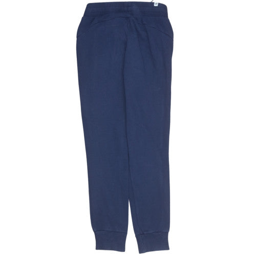 Womens UK Size 8 PUMA Regular Fit Jogger Blue Trousers