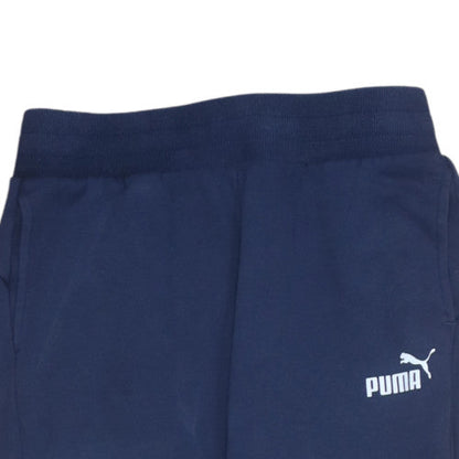 Womens UK Size 8 PUMA Regular Fit Jogger Blue Trousers