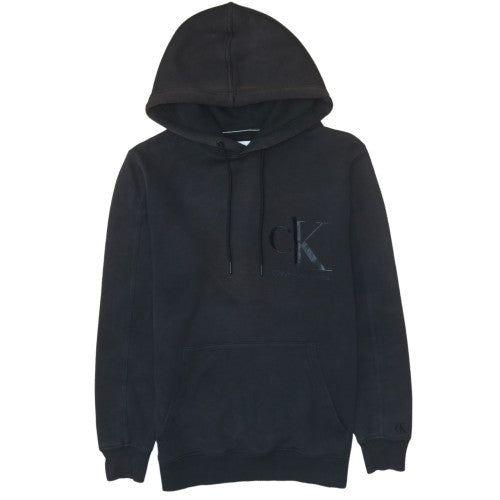 Mens UK Size S Calvin Klein Jeans Black Pullover Hoodie