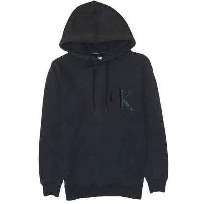 Mens UK Size S Calvin Klein Jeans Black Pullover Hoodie