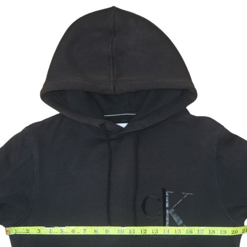 Mens UK Size S Calvin Klein Jeans Black Pullover Hoodie