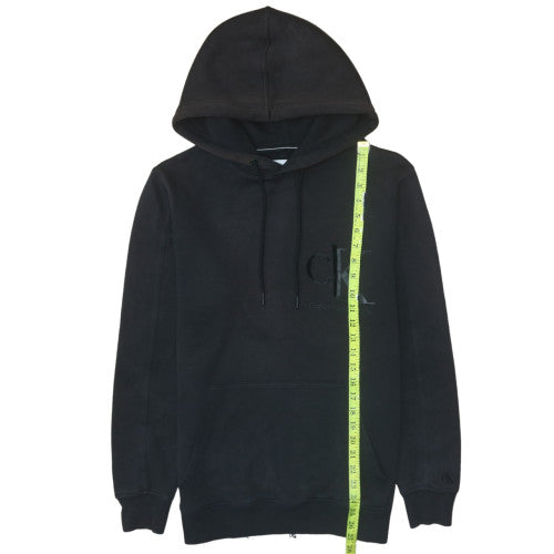 Mens UK Size S Calvin Klein Jeans Black Pullover Hoodie