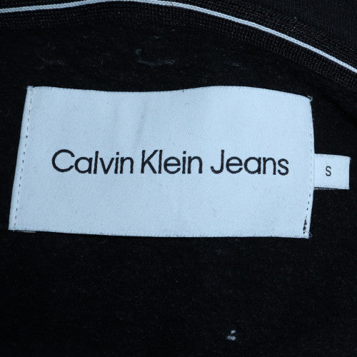 Mens UK Size S Calvin Klein Jeans Black Pullover Hoodie