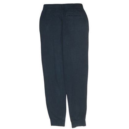 Under Armour Boys Black Jogger Trousers Size 12-13 Years Fleece Activewear