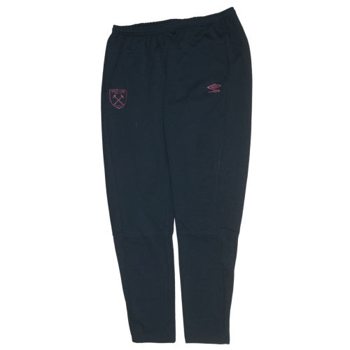 Mens UK Size XL Umbro Regular Fit Jogger Black Trousers