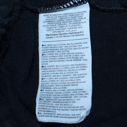 Mens UK Size S Nike Regular Fit Jogger Black Trousers