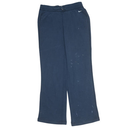 Mens UK Size M Nike Regular Fit Sweatpants Blue Trousers
