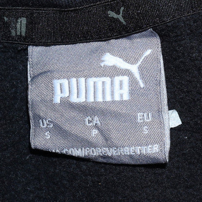 Mens UK Size S PUMA Black Pullover Hoodie