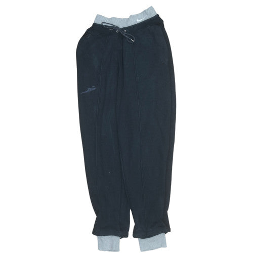 Mens UK Size M Nike Regular Fit Jogger Black Trousers
