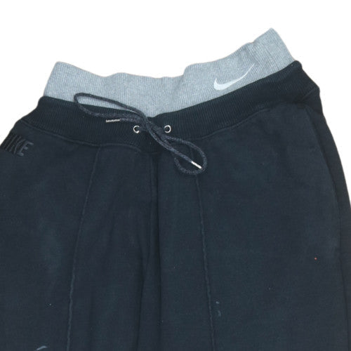 Mens UK Size M Nike Regular Fit Jogger Black Trousers