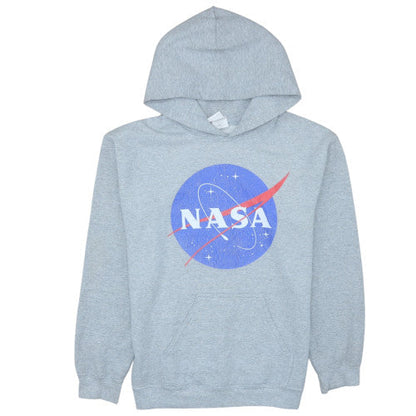 Mens UK Size S Gildan Grey Pullover Hoodie