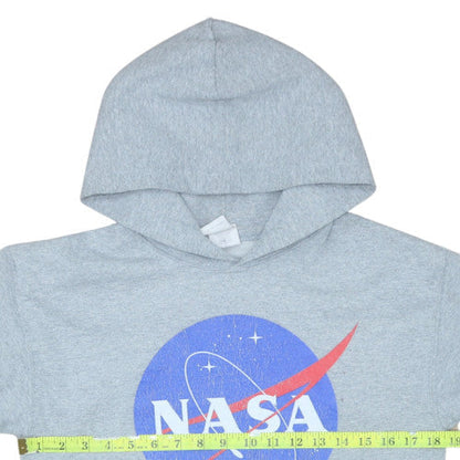 Mens UK Size S Gildan Grey Pullover Hoodie