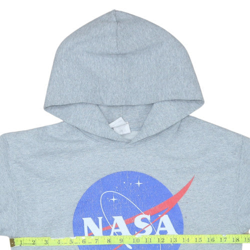 Mens UK Size S Gildan Grey Pullover Hoodie