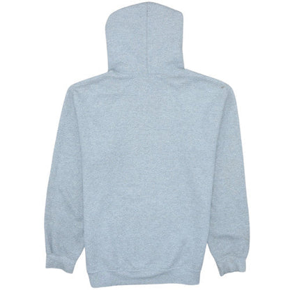 Mens UK Size S Gildan Grey Pullover Hoodie