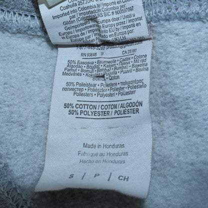 Mens UK Size S Gildan Grey Pullover Hoodie
