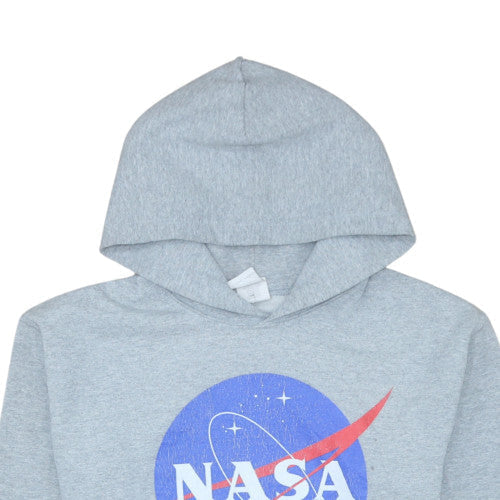 Mens UK Size S Gildan Grey Pullover Hoodie