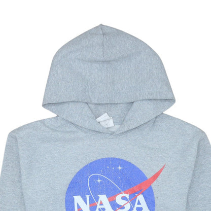 Mens UK Size S Gildan Grey Pullover Hoodie