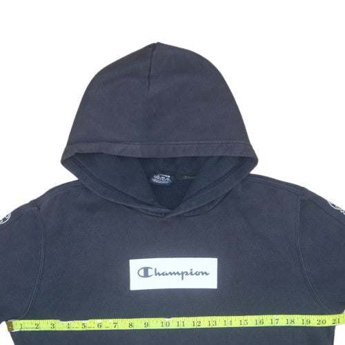 Mens UK Size M Champion Blue Pullover Hoodie
