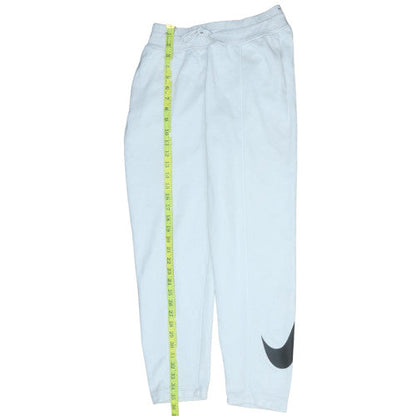 Mens UK Size S Nike Regular Fit Jogger White Trousers